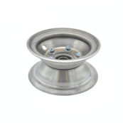 Jante alu sans frein 4" axe Ø 15 mm