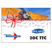 Carte cadeau 20€ TTC