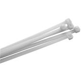 Collier Ryslan nylon blanc 3.5 x 200 mm