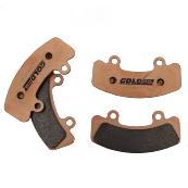 Plaquette pour étrier magnésium 