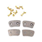 Plaquettes de frein 2 rivets MATCO (4 PCS)