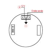 Compte-tours 912 + horamètre Ø 80 mm