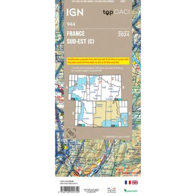 Carte OACI Sud Est 2024