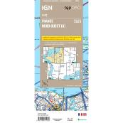 ICAO Chart North West laminated