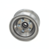 Jante alu sans frein 4" axe Ø 15 mm